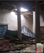 اضرار تلحق جامع الإمام الهادي في منكث و مسجد صرحة - صورة إضافية 3